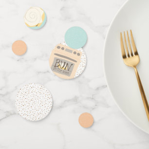 Bun in het Oven Baby shower Confetti