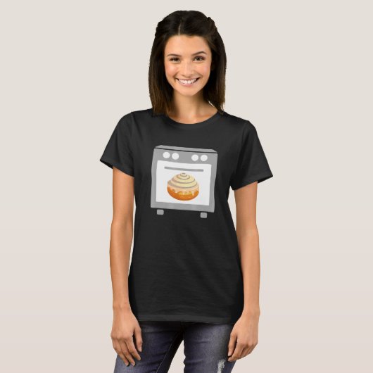 Bun in het Oven Halloween Zwangerschapskostuum T-shirt (Voorkant volledig)