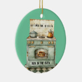 Bun in het Oven Ornament Gepersonaliseerd (Rechts)