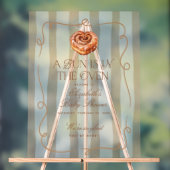 Bun in the Oven Theme Baby Shower Welcome (Neutre)