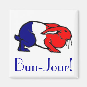 Bun-Jour Magneet