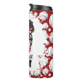 Bun Red Travel Tumbler Thermosbeker (Geroteerd rechts)