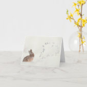 Bunbun Valentijns 2020 Kaart (Gele Bloem)