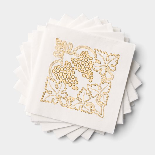 Bunch de raisins feuillus rustique (Insitu (empilé))