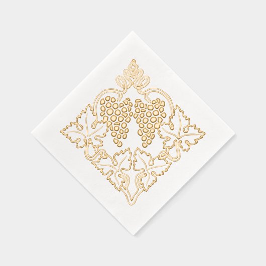 Bunch de raisins feuillus rustique (Droite)