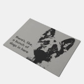 Bunch of German Shepherd Dogs Doormat Deurmat (Schuin)