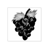 Bunch of Grapes Grape Fresh Fruit Grapevine Rubberstempel (Afrduk)