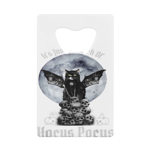 Bunch of Hocus Pocus Black Cat Art Illustration Fu (Devant)