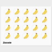 Bunch of Yellow Bananas Stickers (Vel)