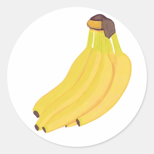Bunch of Yellow Bananas Stickers (Voorkant)