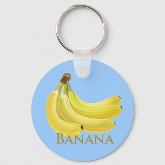Bunch van Bananas Sleutelhanger (Voorkant)