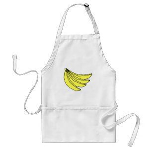 Bunch van Gele Bananen. Standaard Schort