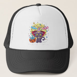 Bunch van Hocus Pocus Black Cat Art Illustratie Qu Trucker Pet