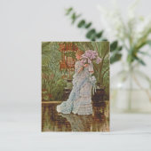 Bunch van Lilacs c1875 Briefkaart (Staand voorkant)