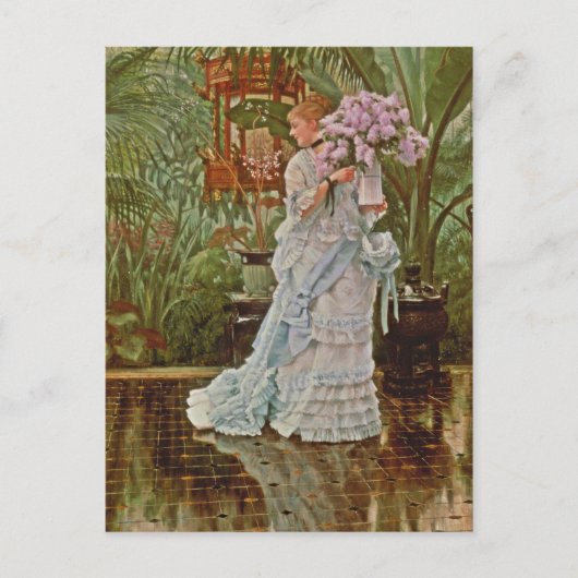 Bunch van Lilacs c1875 Briefkaart (Voorkant)