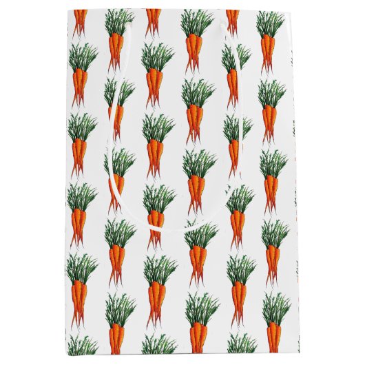 Bunch van Sinaasappel vegetable Veggie Garden Medium Cadeauzakje (Voorkant)