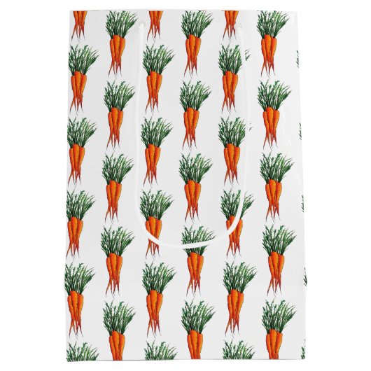 Bunch van Sinaasappel vegetable Veggie Garden Medium Cadeauzakje (Achterkant)