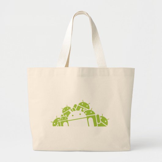 Bunches droids grote tote bag (Voorkant)