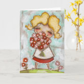 Bunches of Love - Carte de fête des mères (Fleur jaune)