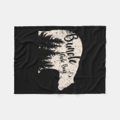 Buncle - They Call Me Buncle - The Uncle Funny  Fleece Deken (Voorkant (Horizontaal))