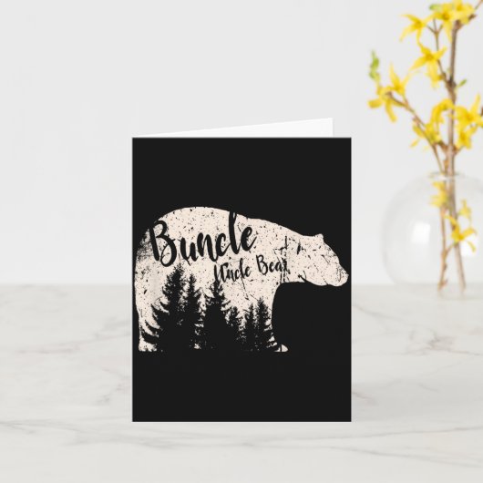 Buncle - They Call Me Buncle - The Uncle Funny  Kaart (Gele Bloem)