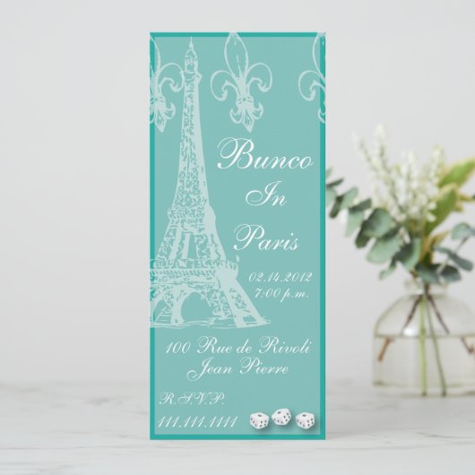 Bunco À Paris Invitation De Artinspashed (Debout devant)