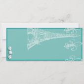 Bunco À Paris Invitation De Artinspashed (Dos)