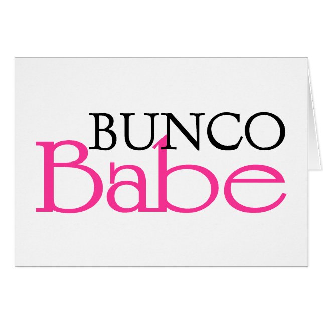 Bunco Babe (Voorkant Horizontaal)