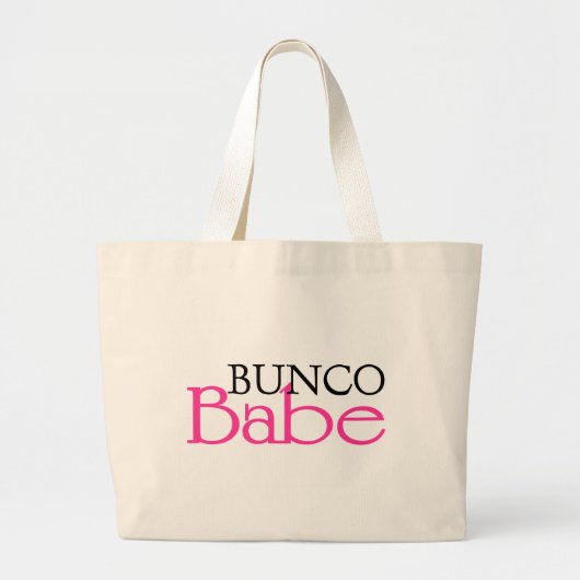Bunco Babe Grote Tote Bag (Voorkant)