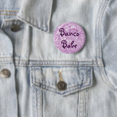 Bunco Babe met ventilatorButton Ronde Button 5,7 Cm (In situ)
