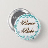 bunco babe ronde button 5,7 cm (Voorkant /achterkant)