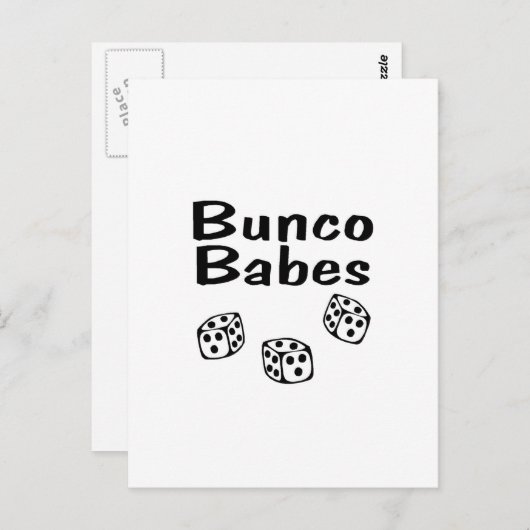 Bunco Babes Briefkaart (Voorkant / Achterkant)