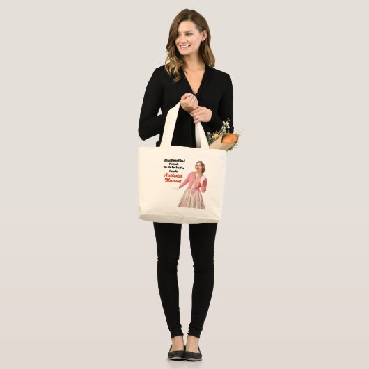 Bunco Bag  en Retro Grote Tote Bag (Voorkant (model))