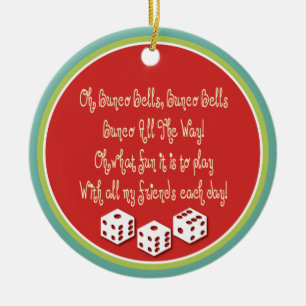 bunco bells ornament