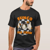 Bunco Boo Crew Bunco Halloween Dice T-shirt (Voorkant)