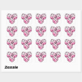 Bunco Breast Cancer Vierkante Sticker (Vel)