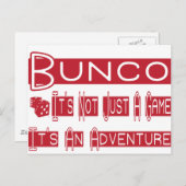 bunco briefkaart (Voorkant / Achterkant)