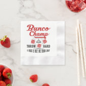 Bunco Champ Party Servetten (Insitu)