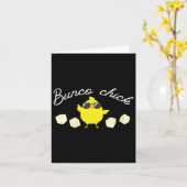 Bunco Chick Pasen Lente Bunco Dice Kaart (Gele Bloem)