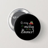 Bunco Christmas Gift Very Merry Bunco Ronde Button 5,7 Cm (Voorkant /achterkant)