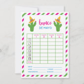 Bunco De Mayo May Cinco De Mayo Carte Bunco (Dos)