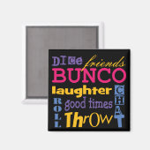 Bunco Dice Friends Magneet (Voorkant / Achterkant)