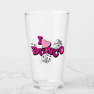 Bunco Dice Game Glas