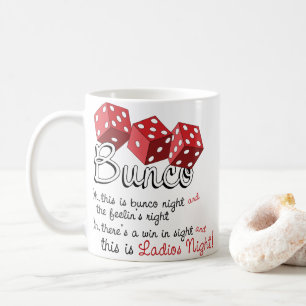 Bunco Dice Game Koffiemok