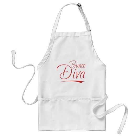 bunco diva standaard schort (Voorkant)