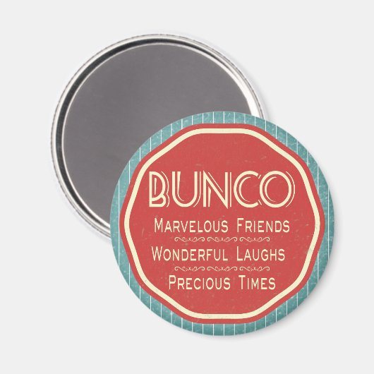 Bunco embleem magneet (Voorkant / Achterkant)