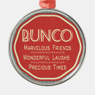 Bunco Emblem Metalen Ornament