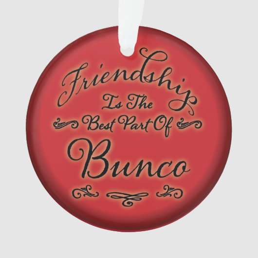Bunco Friendship Ornament (voorkant)