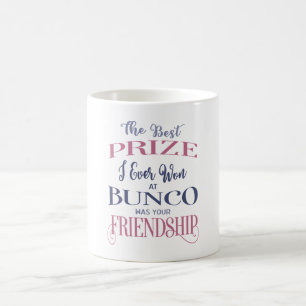Bunco Friendship Typography Pink Paars Koffiemok