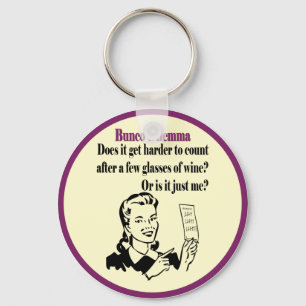 Bunco - Funny Dilema Sleutelhanger